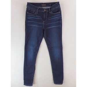Lucky Brand Jeans Womens 6 Blue Brooke Legging Stretch Denim Pants Dark Whiskers